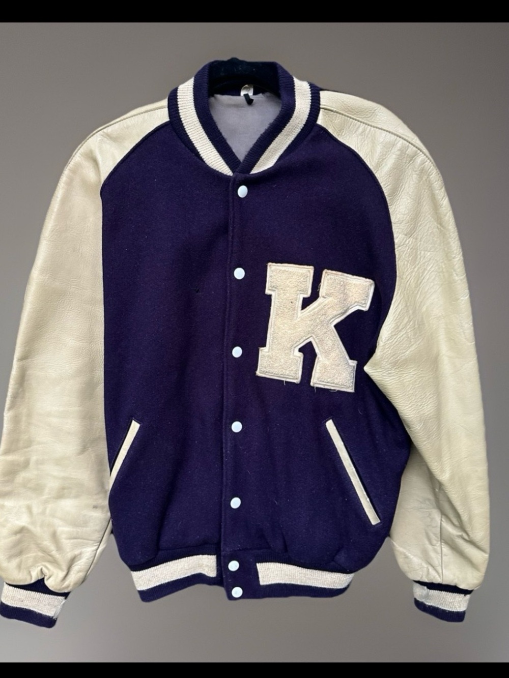 Vtg 50s 60s Kansas State Wildcats varsity Letterman jacket